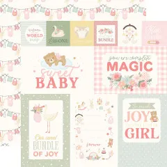 Little Lullabies Baby Girl - 12x12 Collection Kit