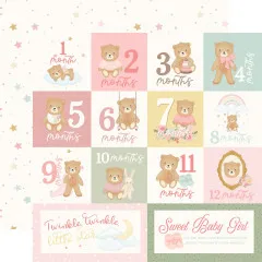 Little Lullabies Baby Girl - 12x12 Collection Kit