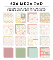 Little Lullabies Baby Girl - 6x6 Cardmakers Mega Pad