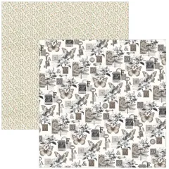 Typographic - 12x12 Paper Pad