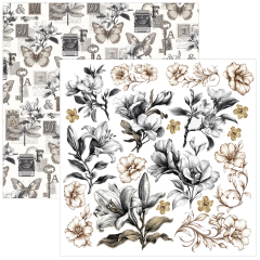 Typographic - 6x6 Fussy Cut Pad