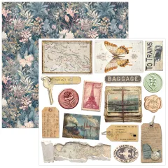 Eastern Journey - 6x6 Fussy Cut Pad