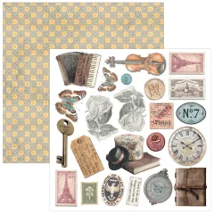 Eastern Journey - 6x6 Fussy Cut Pad