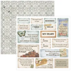 Eastern Journey - 6x6 Fussy Cut Pad