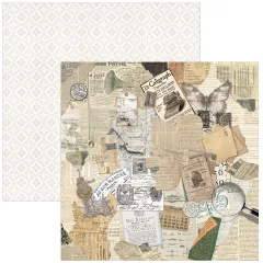 Typographic - 12x12 Patterns Pad