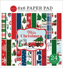 White Christmas 6x6 Paper Pad