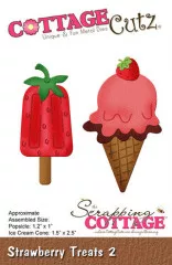Cottage Cutz Die - Strawberry Treats 2 Cottage Cutz Die - Strawberry Treats 2