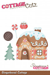 Cottage Cutz Die - Gingerbread Cottage