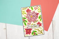 Embossing Folder, Dies & Stamps - Festive Foliage