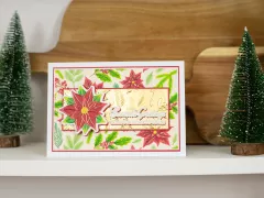 Embossing Folder, Dies & Stamps - Festive Foliage