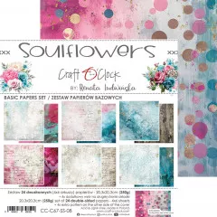 Soulflowers - 8x8 Basic Paper Set