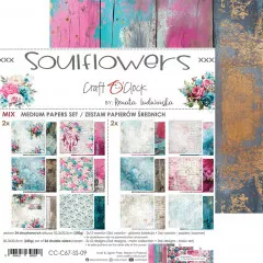 Soulflowers - 8x8 Medium Paper Set