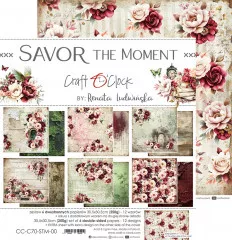 Savor The Moment - 12x12 Paper Set