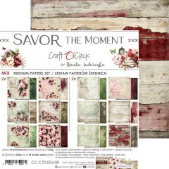 Savor The Moment - 8x8 Medium Paper Set