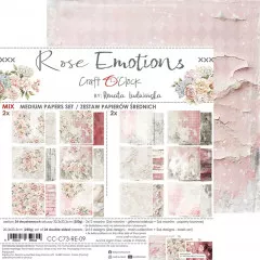 Rose Emotions - 8x8 Medium Paper Set