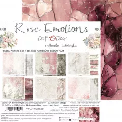 Rose Emotions - 8x8 Medium Paper Set