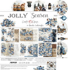 Jolly Season - 12x12 Paper Set
