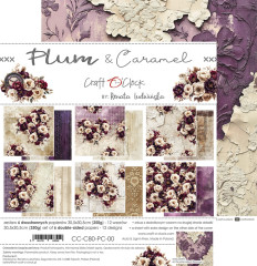 Plum & Caramel - 12x12 Paper Set