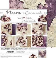 Plum & Caramel - 12x12 Paper Set