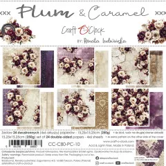 Plum & Caramel - 6x6 Paper Set