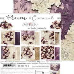 Plum & Caramel - 6x6 Paper Set