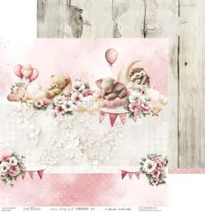 Baby Girl Universe - 12x12 Paper Set