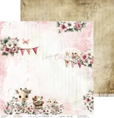 Baby Girl Universe - 12x12 Paper Set