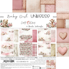 Baby Girl Universe - 6x6 Paper Set