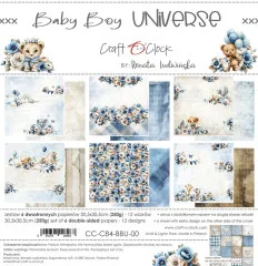 Baby Boy Universe - 12x12 Paper Set