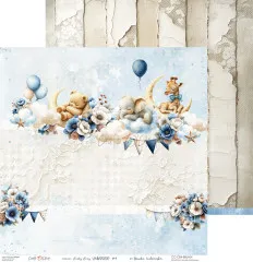 Baby Boy Universe - 12x12 Paper Set