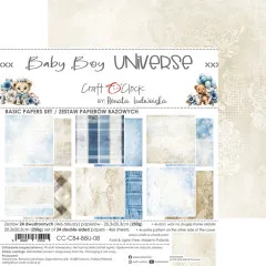 Baby Boy Universe - 8x8 Basic Paper Set