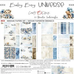 Baby Boy Universe - 8x8 Medium Paper Set
