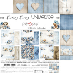 Baby Boy Universe - 6x6 Paper Set