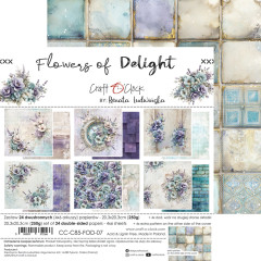 Flowers of Delight - 8x8 Paper Set