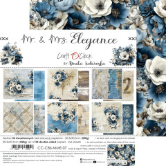 Mr. & Mrs. Elegance - 8x8 Paper Set