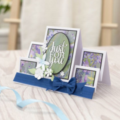 Die-Cut Card Bases & Envelopes - Double Stepper Card