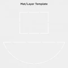 Die-Cut Card Bases & Envelopes - Step Rocker Card