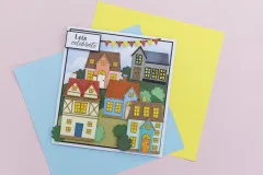 Metal Die - Celebrate Good Times - Bunting