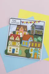 Metal Die - Celebrate Good Times - Bunting