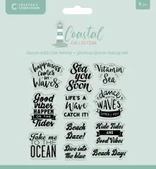 Clear Stamps - Coastal - Dance with the Waves