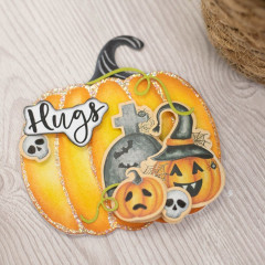 Die Cut 3D Topper 9x12 Pad - Trick or Treat