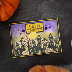 Die Cut 3D Topper 9x12 Pad - Trick or Treat