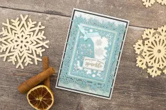 Metal Cutting Die - Shimmering Snowflakes