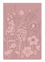 Embossing Folder - Spring Fairy - Floral Meadow