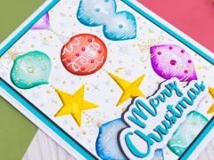 3D Embossing Folder - Christmas - Dazzling Baubles