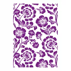 Embossing Folder - Pearl Powder - Elegant Florals