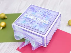 3D Embossing Folder - Christmas - Stylish Snowflakes