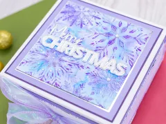 3D Embossing Folder - Christmas - Stylish Snowflakes