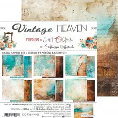 Vintage Heaven - 8x8 Basic Paper Set