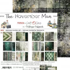 The November Man - 8x8 Medium Paper Set